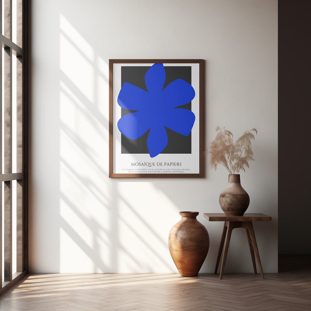 LA FLEUR BLEU Poster