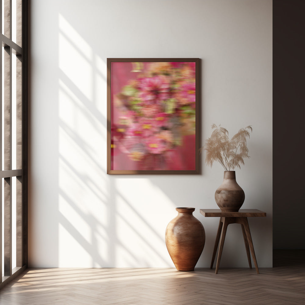 Whimsical Blur | Abstract Floral Motion Photography Poster