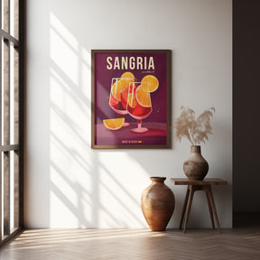 Sangria Cocktail Poster