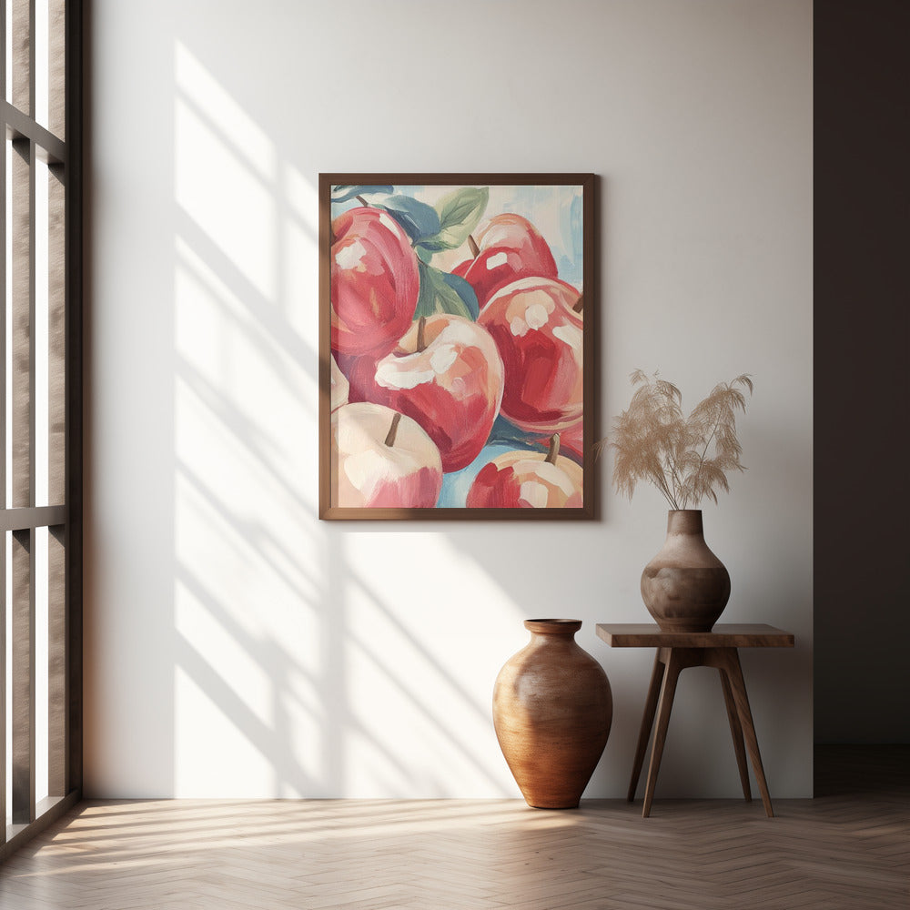 Apples Painting Poster