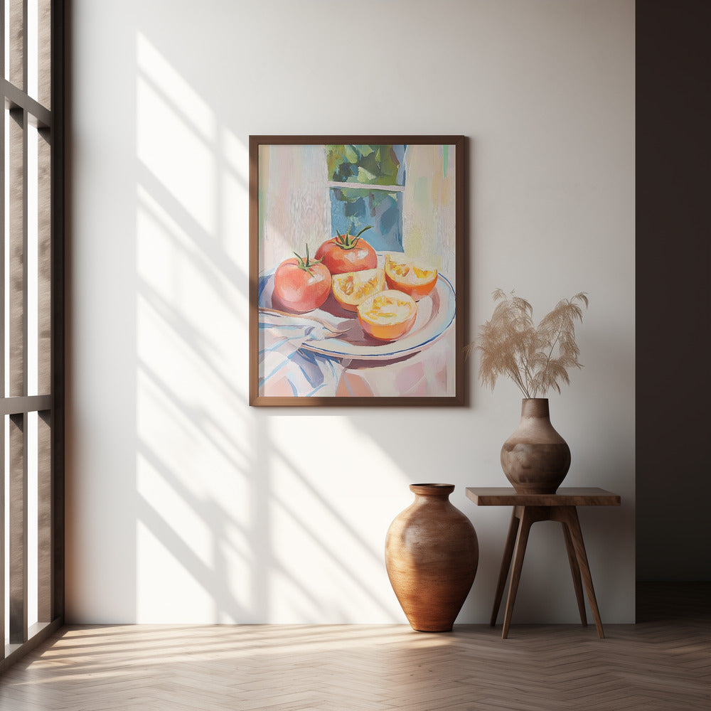 Kitchen Tomatoes Poster