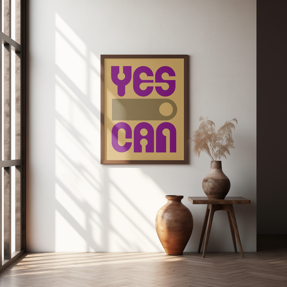 Yes I Can Poster