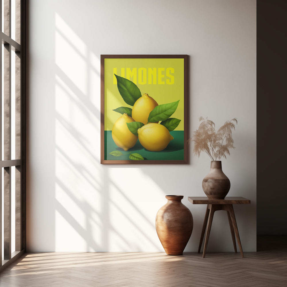 Limones Poster