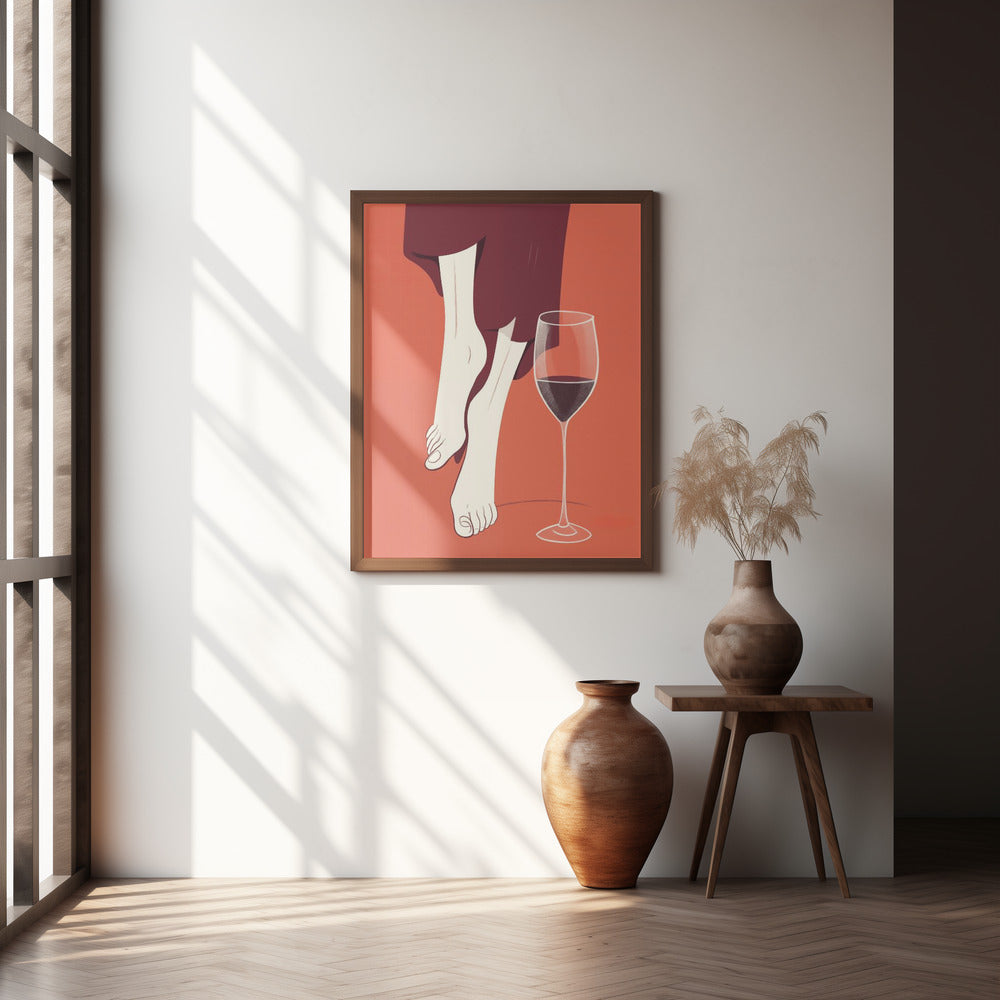 Wine and Dancing Poster