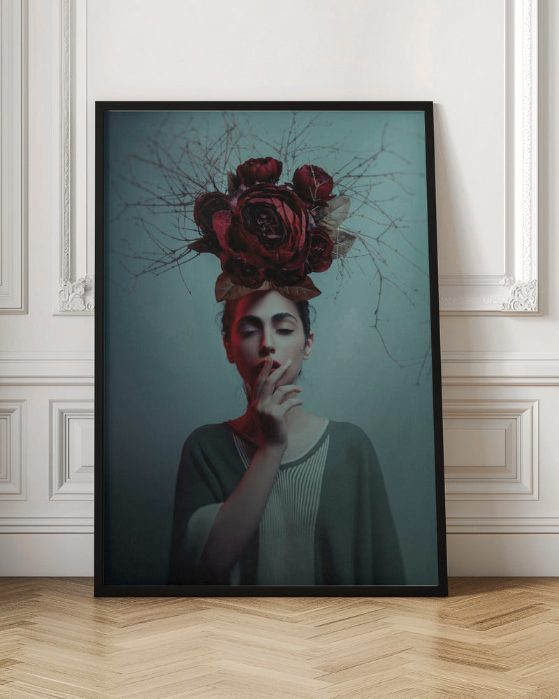 Flower Hat Poster