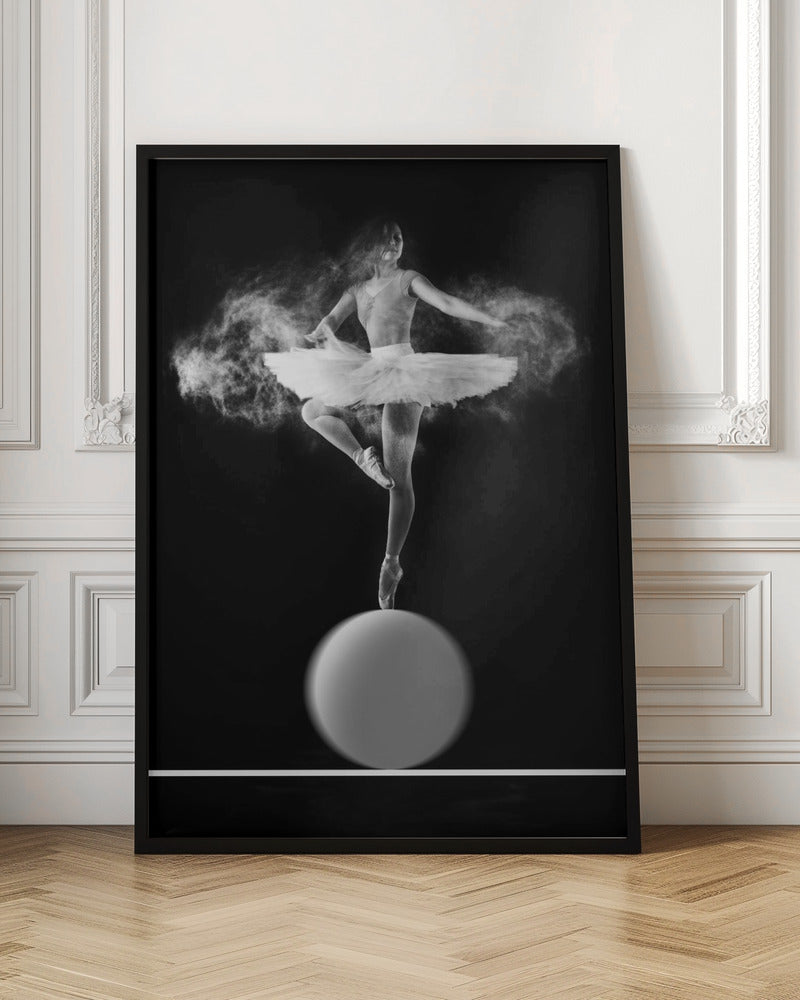 Spin with Ball Poster