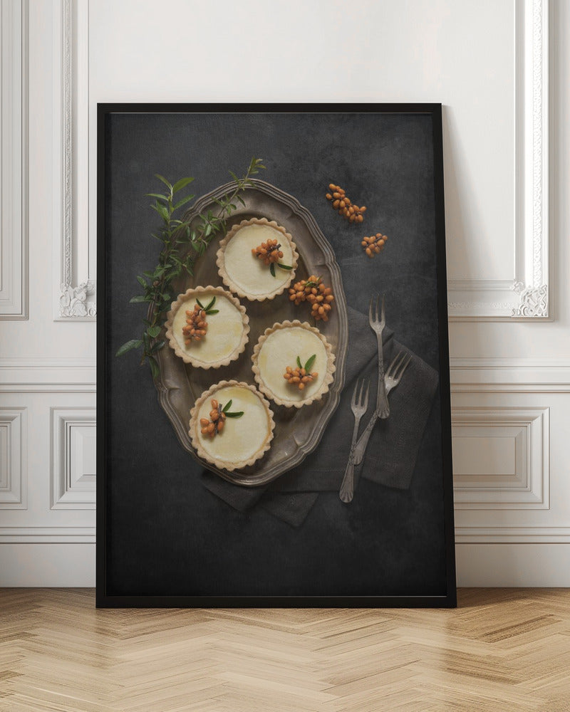 The sea buckthorn mini tartlets Poster