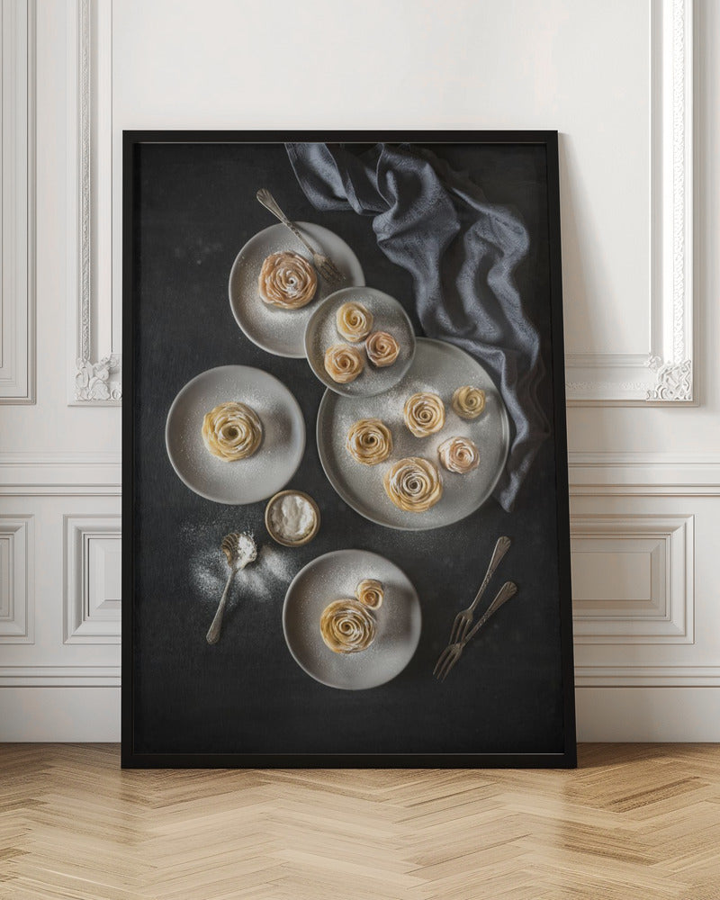 Apple roses tartlets Poster