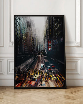 streets of Hong Kong Poster