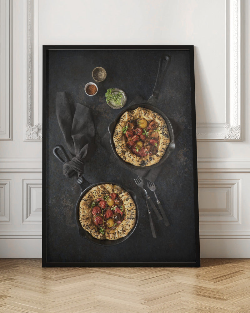 Tomato galettes Poster