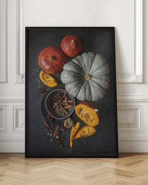 Autumn on the table Poster