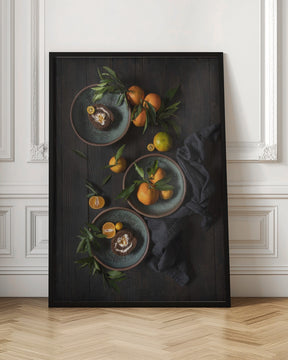 Mandarine chocolate roll Poster