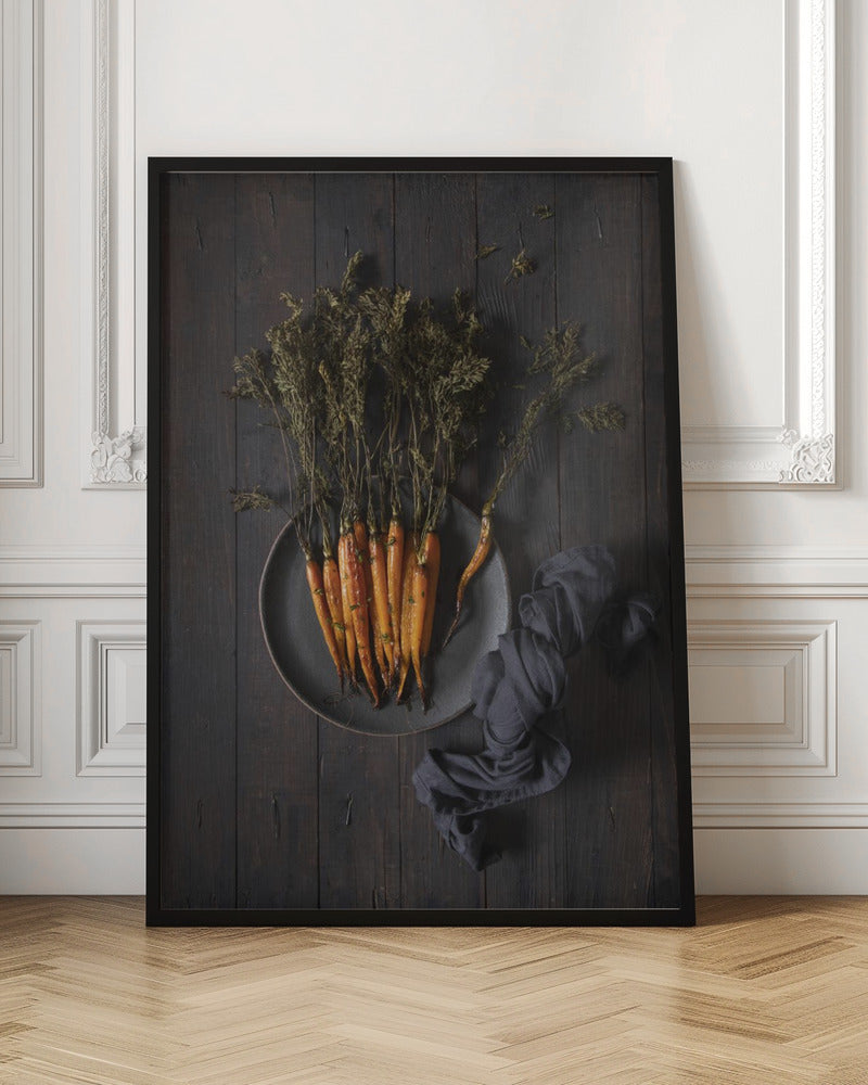 Roasted carrots Poster