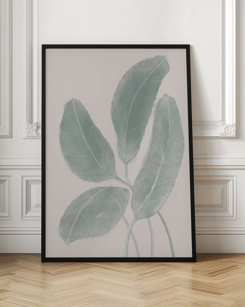 Leaves Watercolor Poster