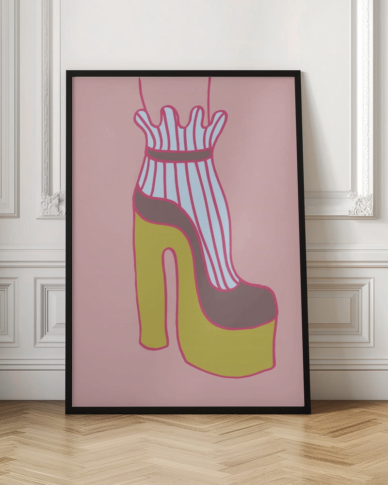 Yellow Heel 02 Poster