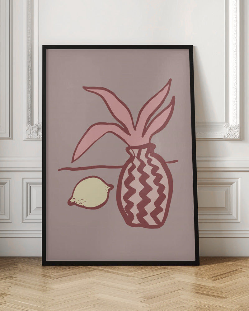 Pink Lemon Poster