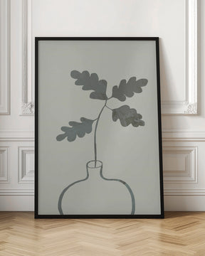 Green Oak Plant Poster