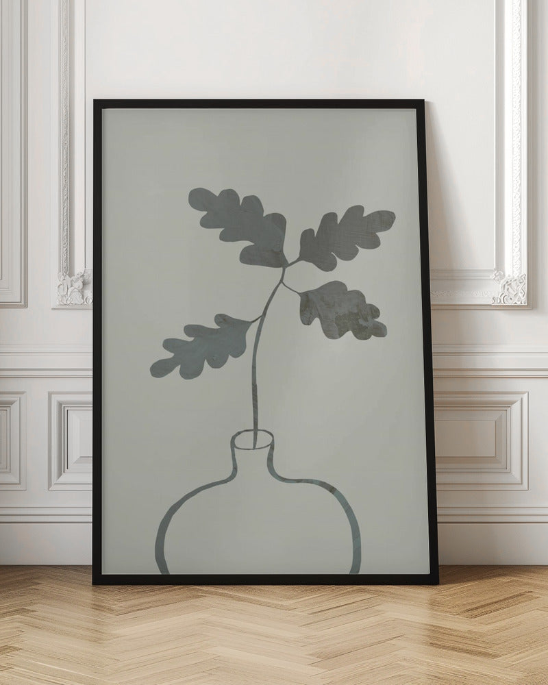 Green Oak Plant Poster