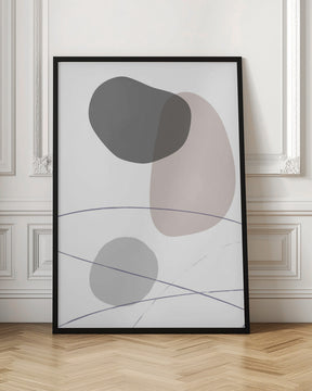 New Shapes Beige 03 Poster