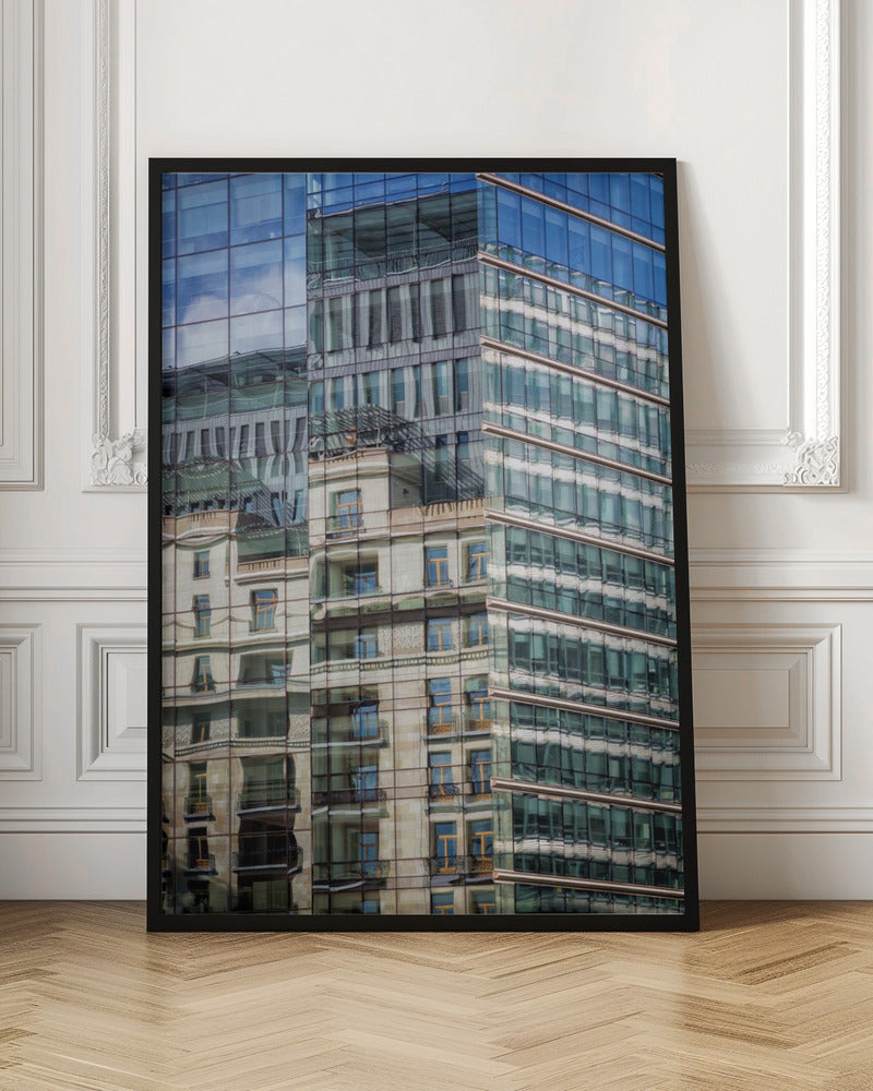 Reflected  facade Poster