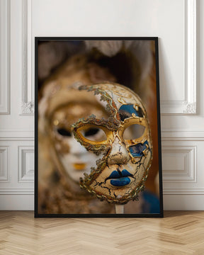 Behind the Eyes of Venice Mask Poster