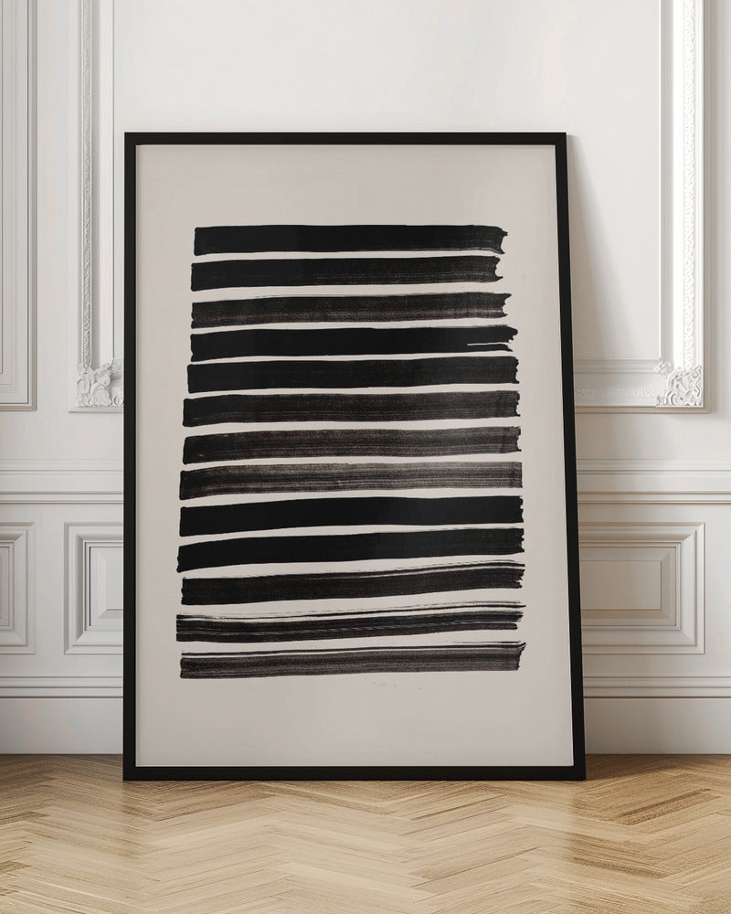 Stripes_Beige Poster