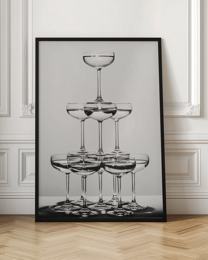 Champagne tower_6 Poster