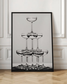 Champagne tower_6 Poster