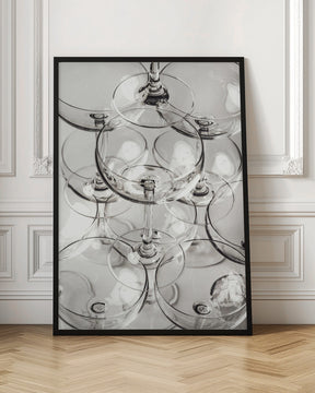 Champagne tower_7 Poster