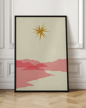 Sunny landscape Poster