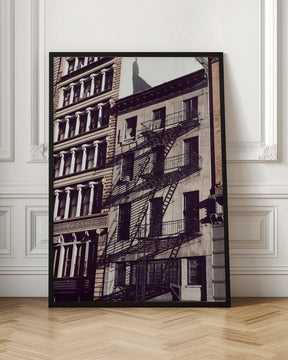 New York City Fire Escapes Poster