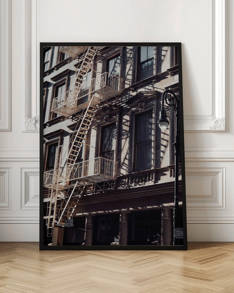 New York City Fire Escapes 03 Poster