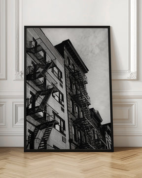 New York City Fire Escapes 05 Poster