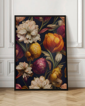 Romantic Flowers Poster