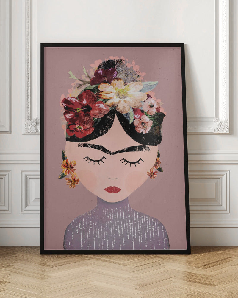 Frida (Pastel Version) Poster