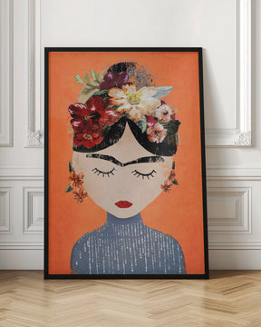 Frida (Orange Version) Poster