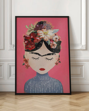 Frida (Pink Version) Poster