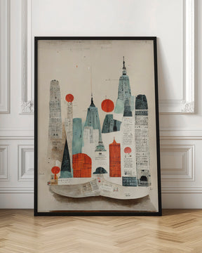 The Paper City Poster