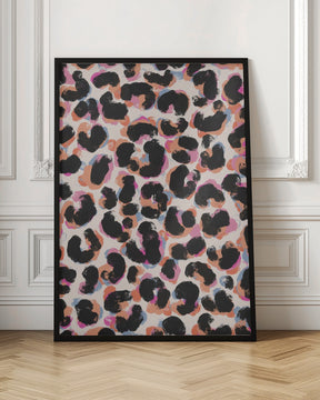 Cool Leo Pattern Poster