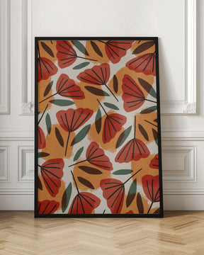 Tulip Pattern Poster