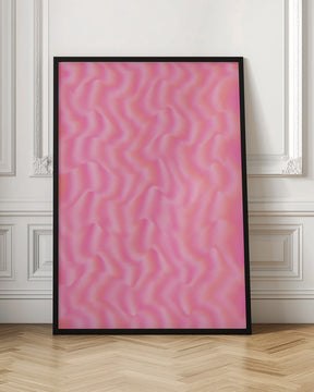 Pink Silk Pattern Poster