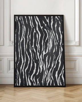 Zebra Pattern Poster