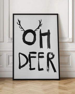 Oh Deer Poster