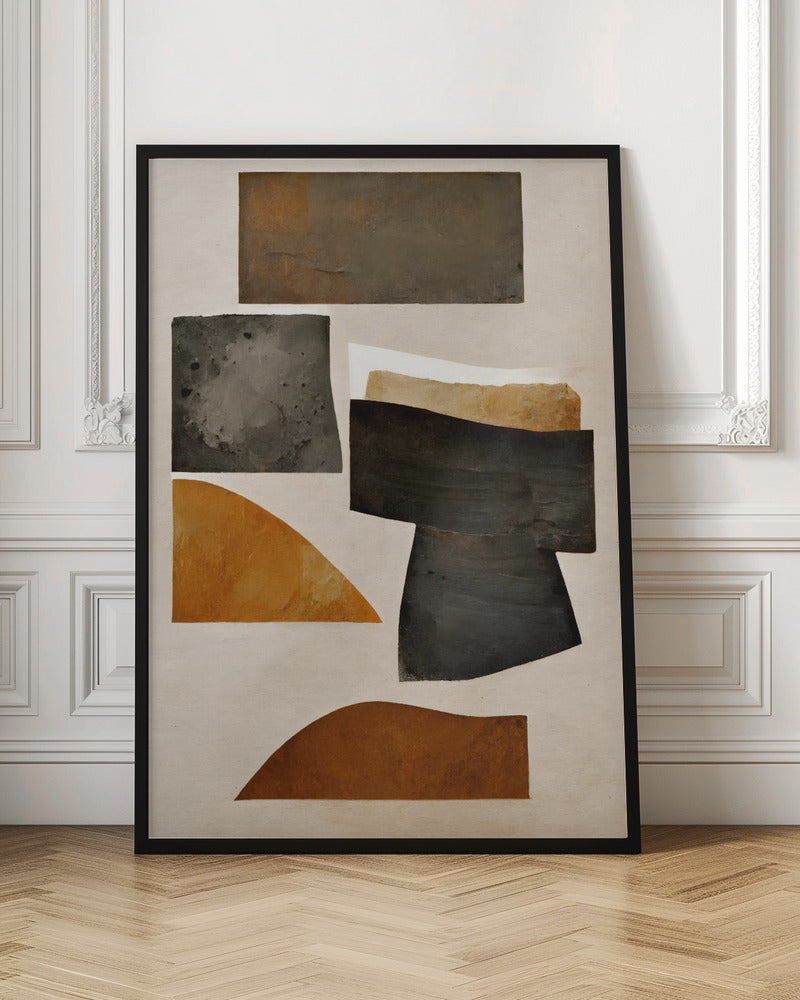 Rusty Shapes Poster