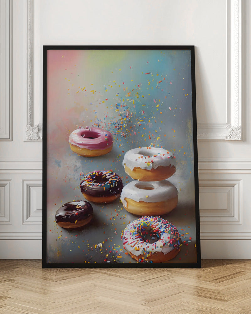 Yummy Donuts Poster