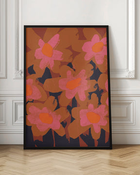 Giant Flowers Poster