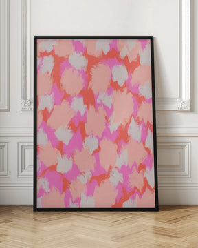 Liquid Pastel Strokes Poster