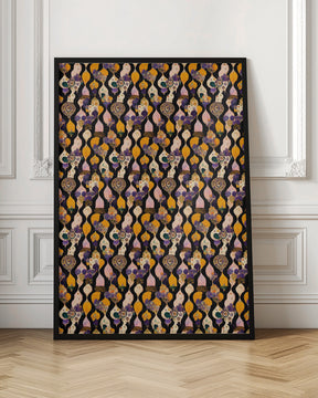 Oriental Pattern Poster