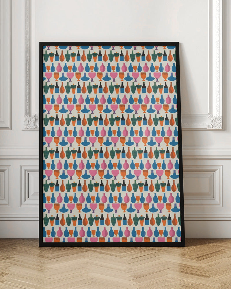 Kitchen Pattern Poster