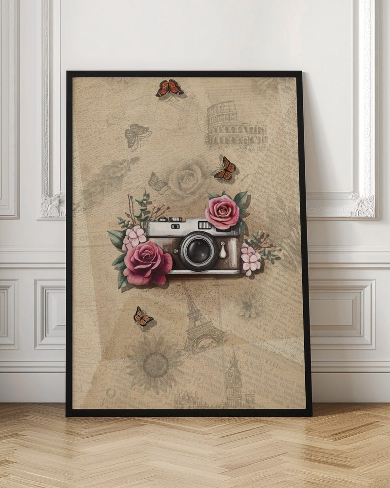 Vintage Camera Poster